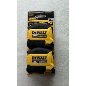 DeWalt 25 ft Magnetic Tape Measure 2 Pack | Heavy Duty